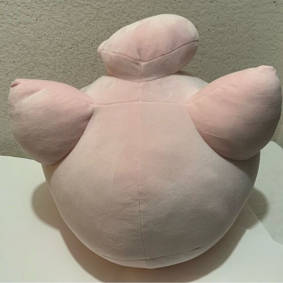New Pokemon Jigglypuff Sleeping Plush pink 13” 2023 - Picture 3 of 8